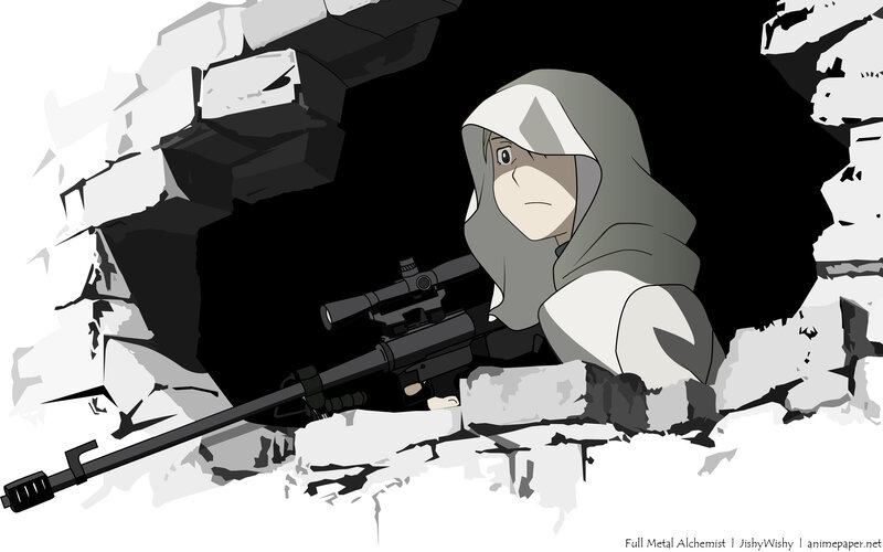 Alchemist sniper in rubble