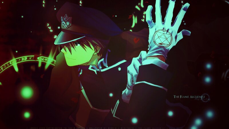 Alchemist with glowing hand