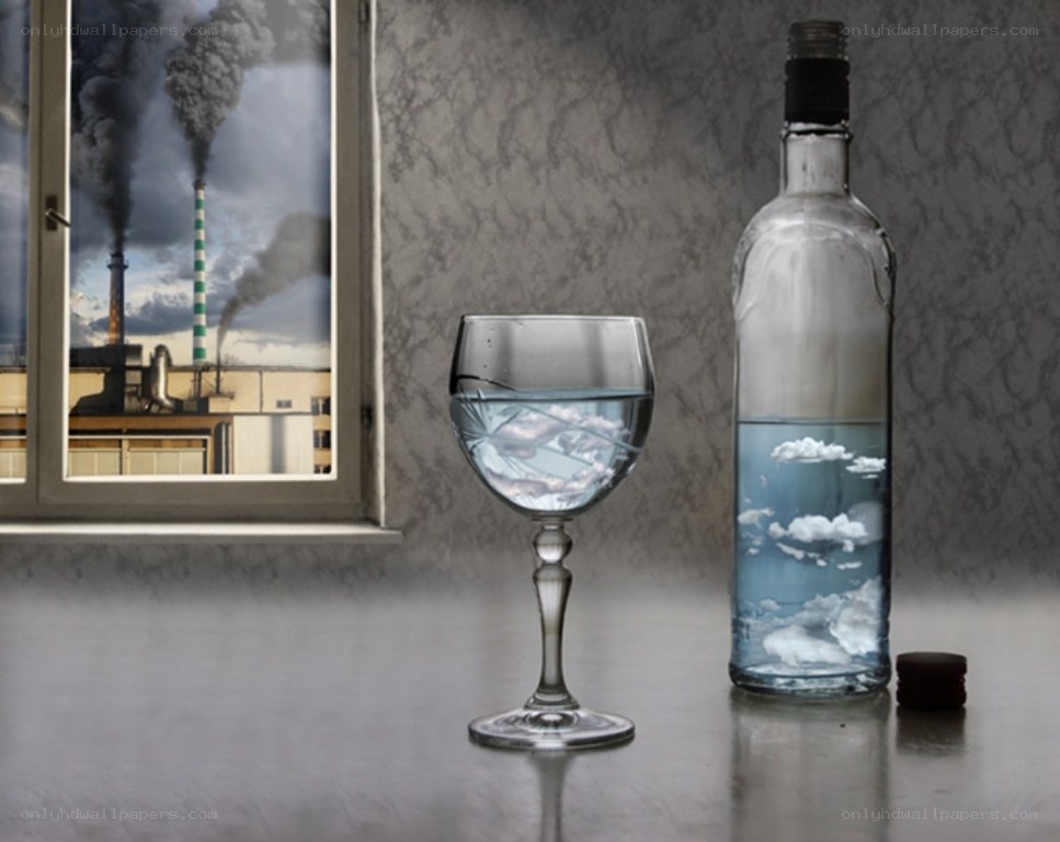 alcohol and pollution scene