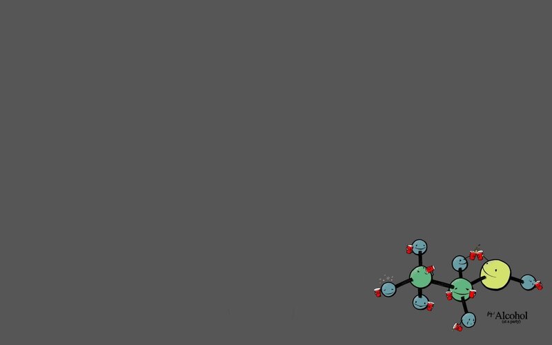 alcohol molecule party