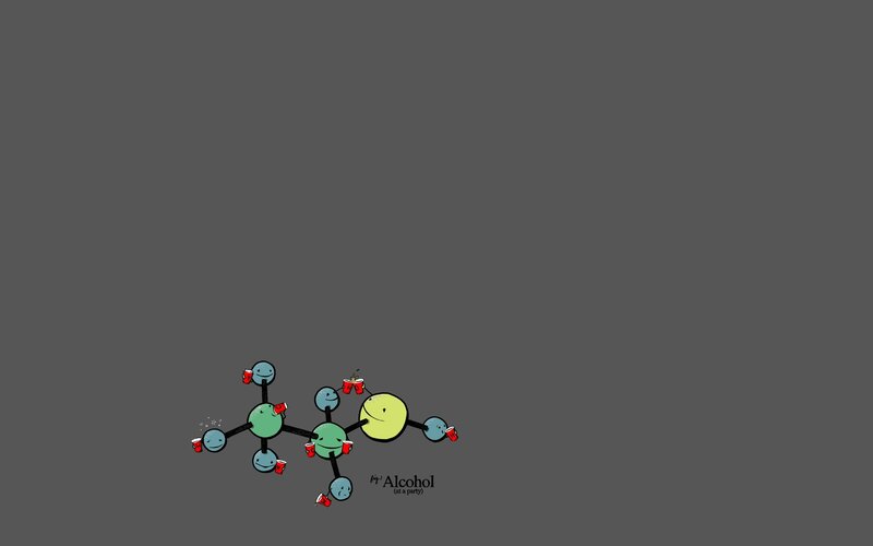 Alcohol Molecule
