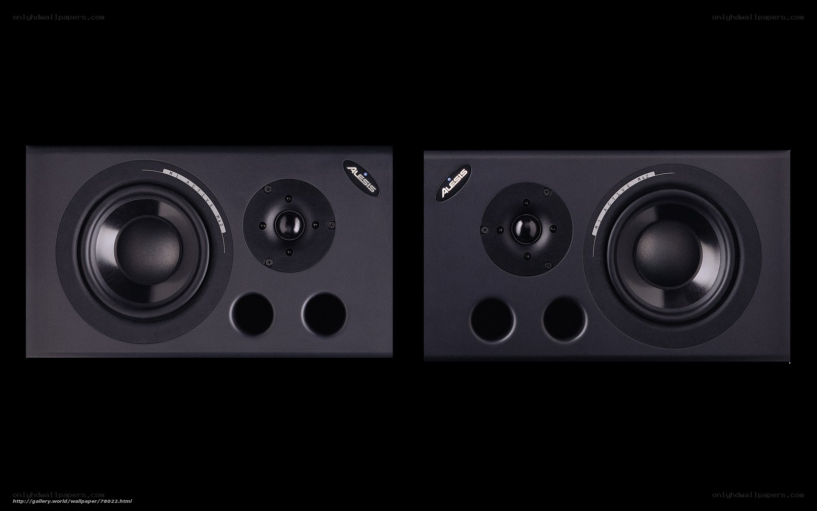 Alesis studio monitors