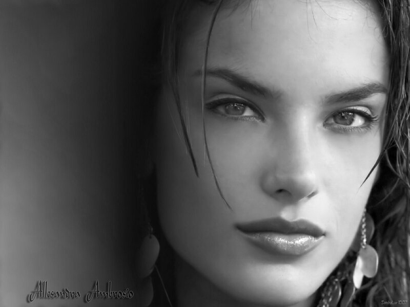 Alessandra Ambrosio portrait