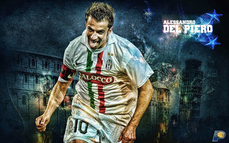 Alessandro Del Piero celebrates