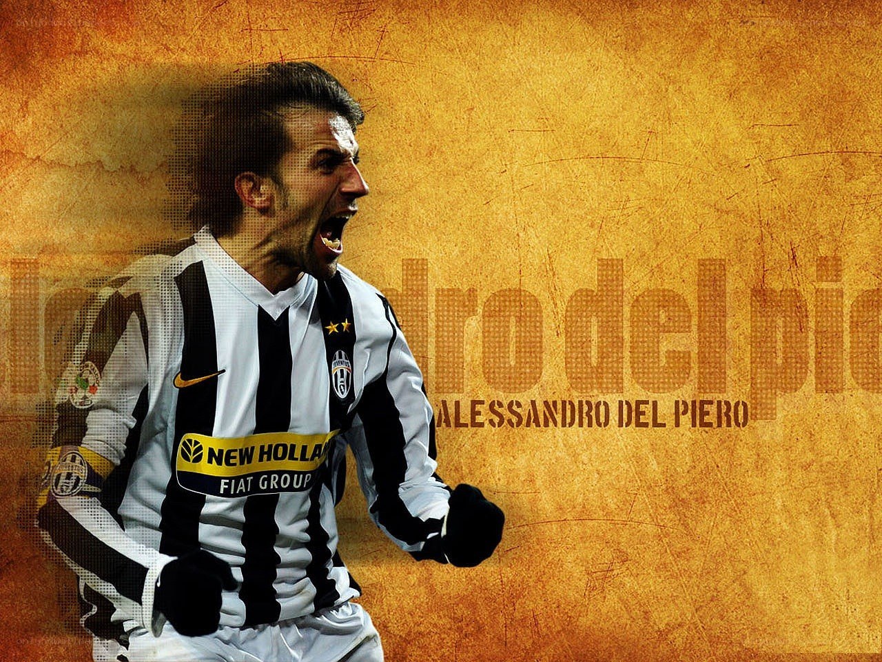 Alessandro Del Piero celebrating