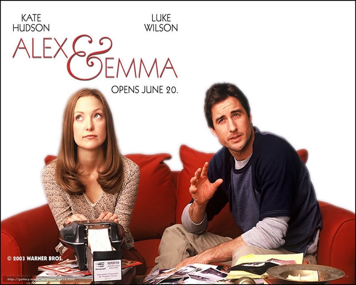 Alex and Emma movie poster