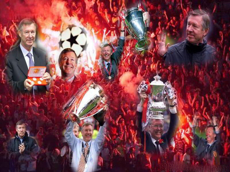 Alex Ferguson collage