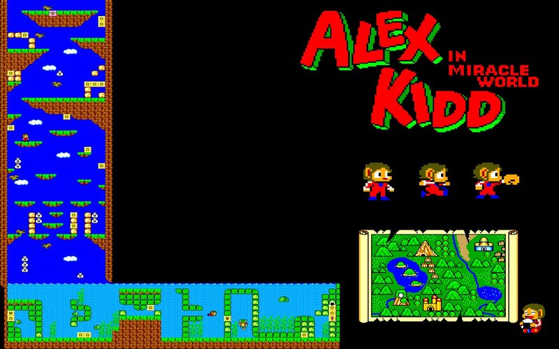 Alex Kidd Character