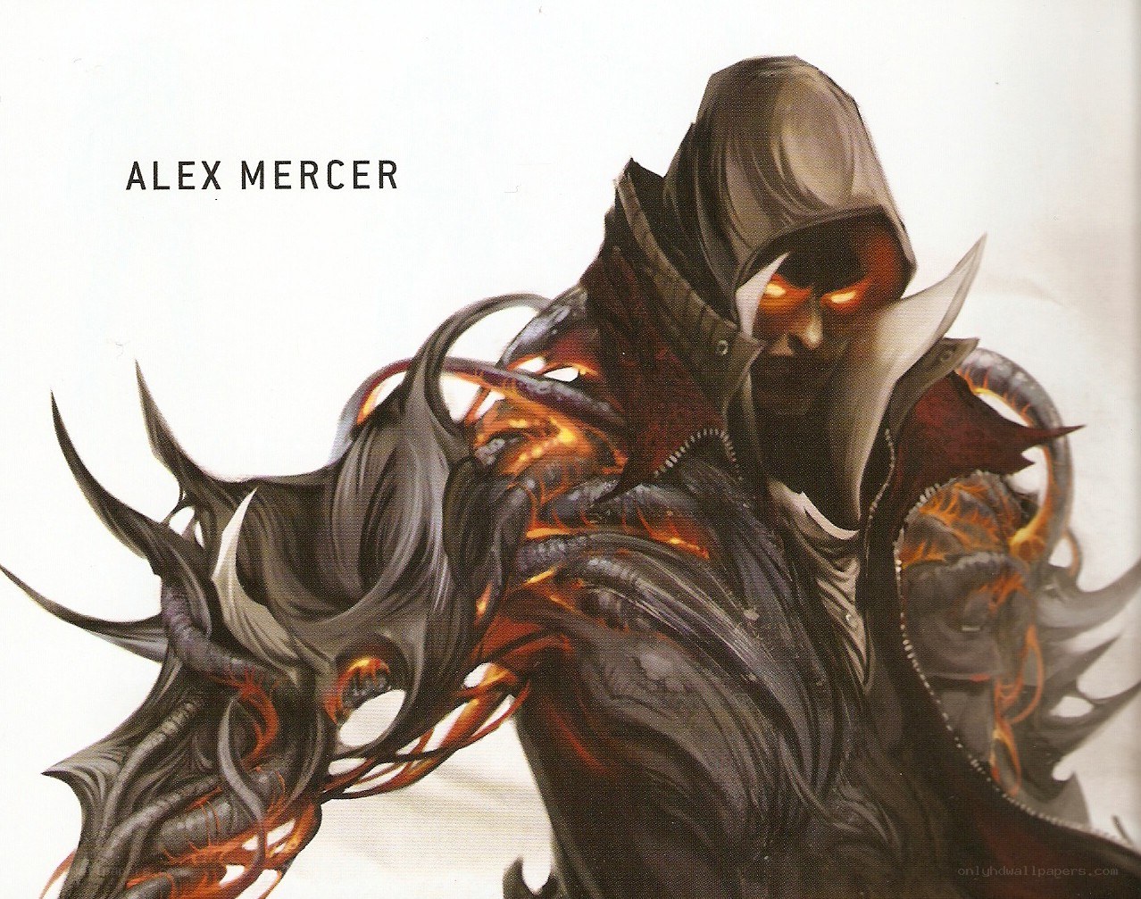 Alex Mercer character art