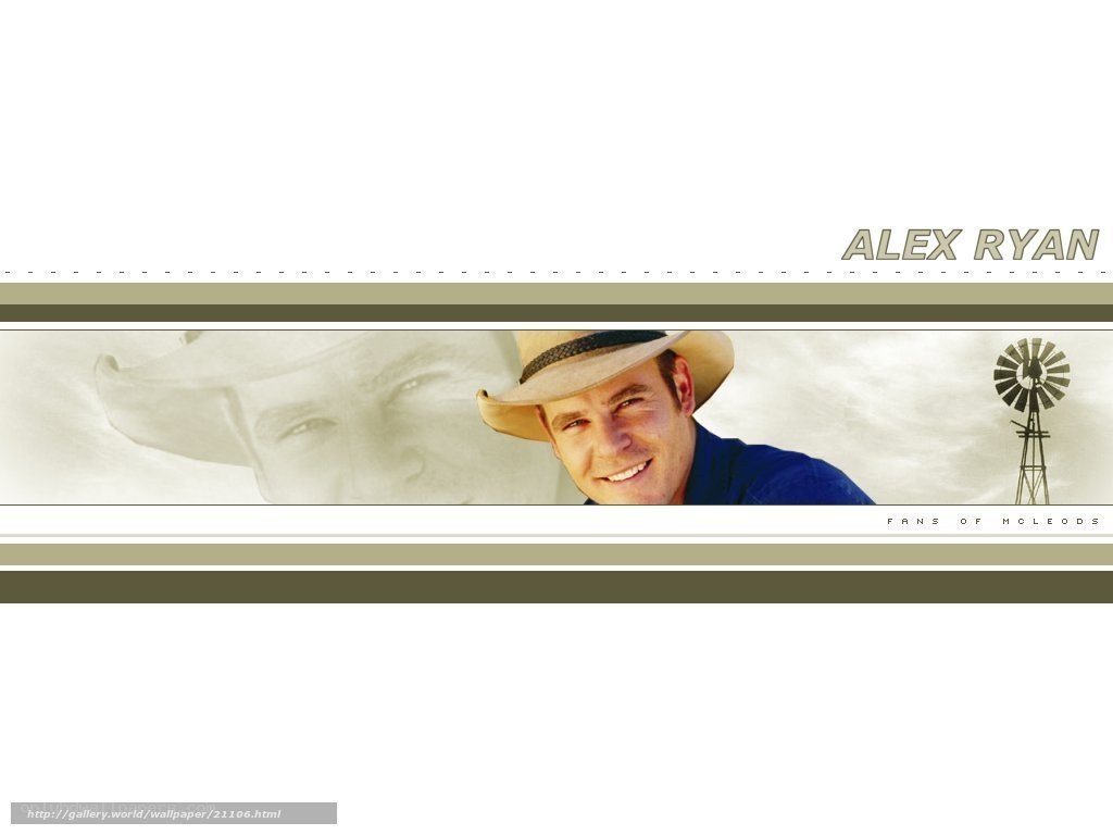 Alex Ryan fan banner