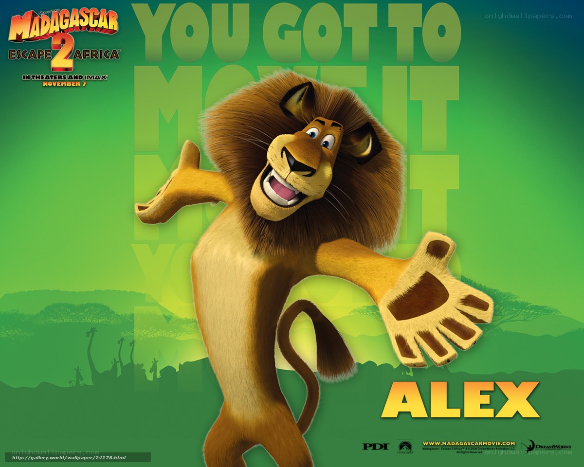 Alex the Lion from Madagascar