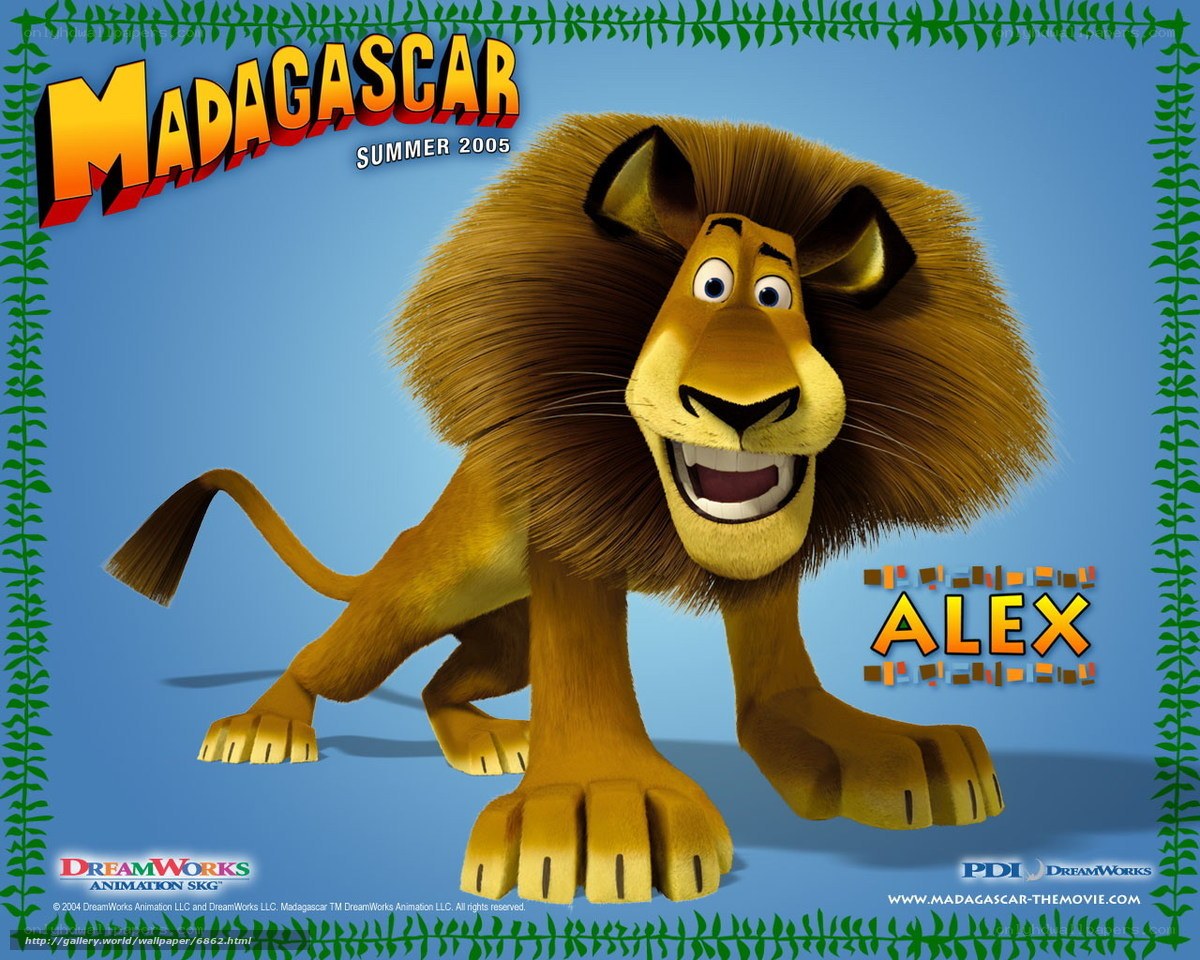 Alex the Lion from Madagascar