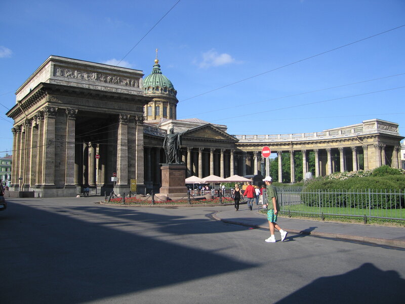 Alexander Column and Cathedral of St. Isaac