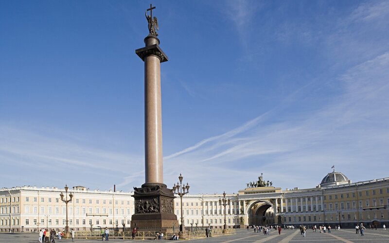 Alexander Column — Blue, Serene