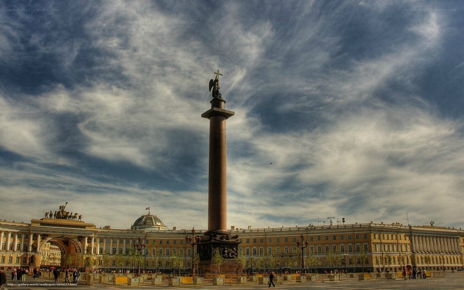 Alexander Column in St. Petersburg