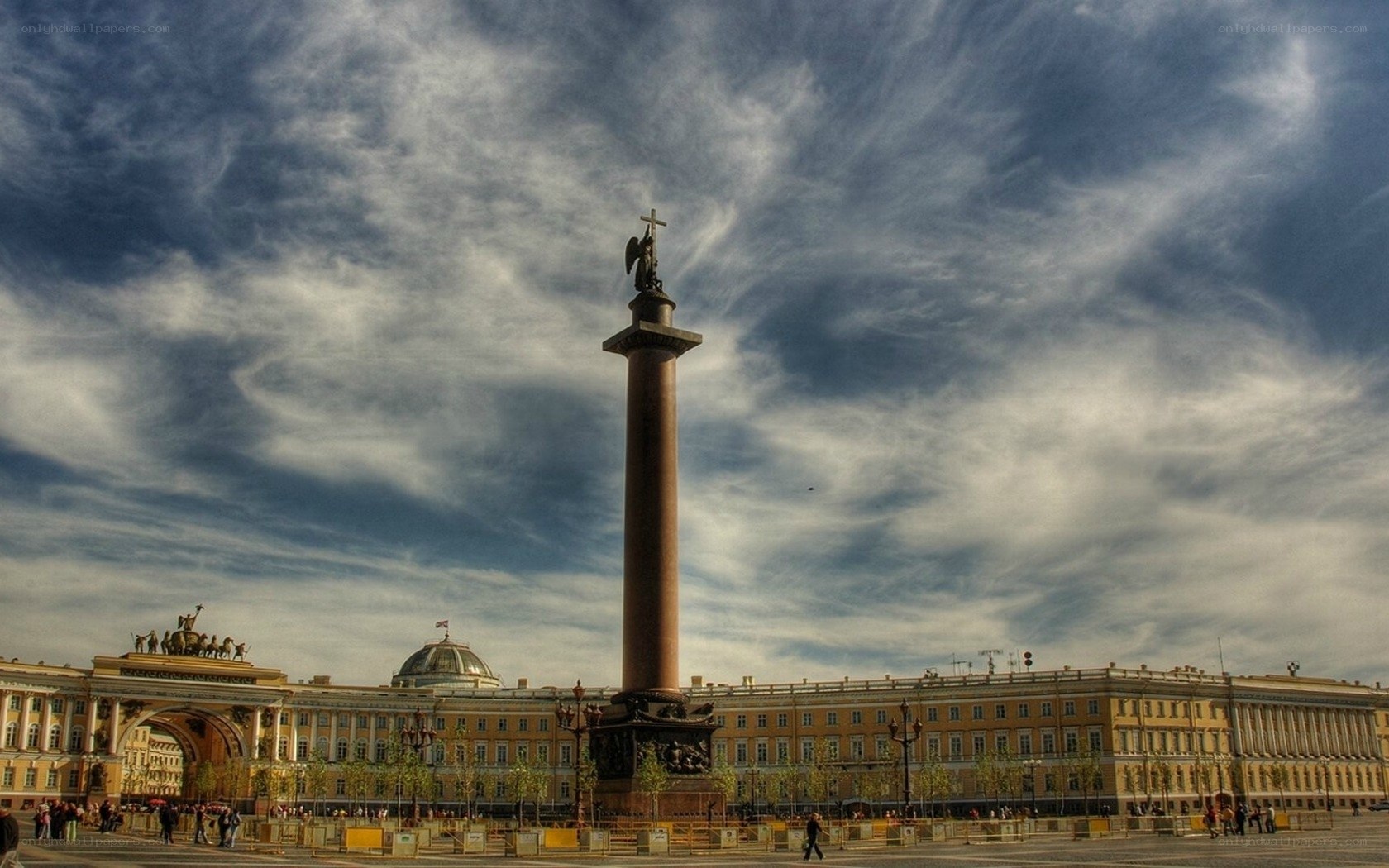 Alexander Column in St. Petersburg