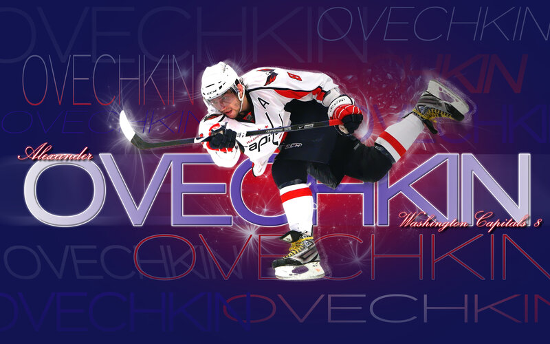 Alexander Ovechkin action shot