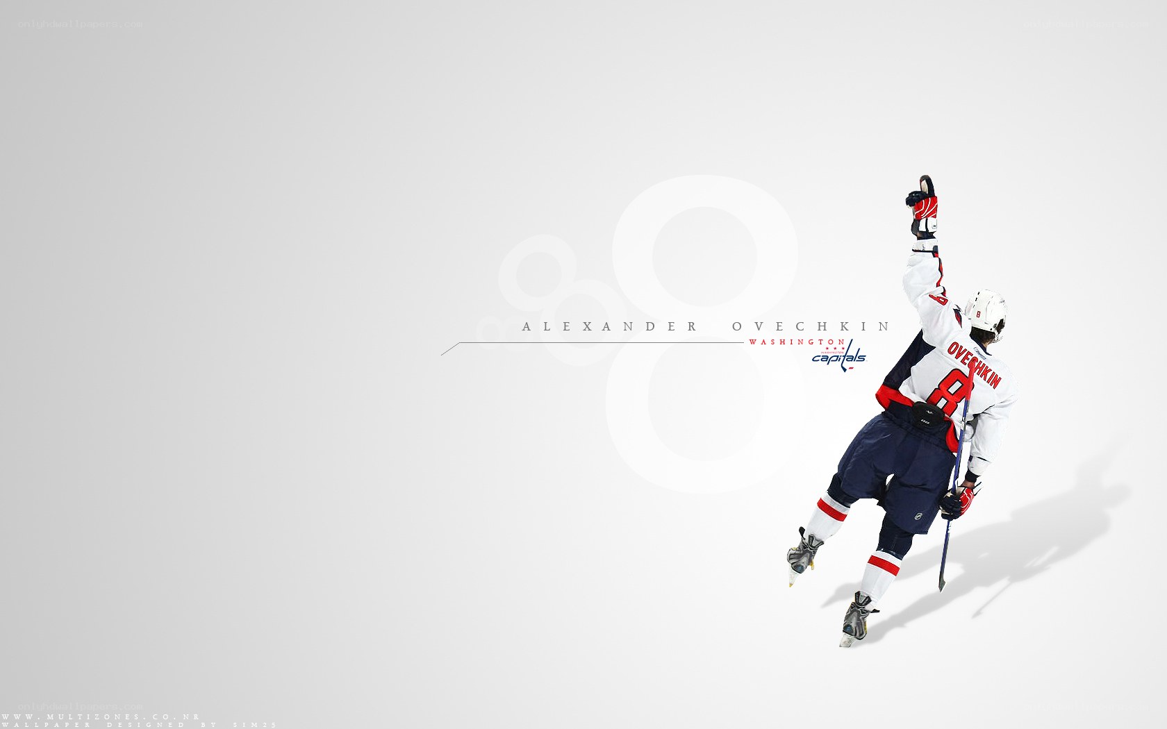 Alexander Ovechkin celebrates