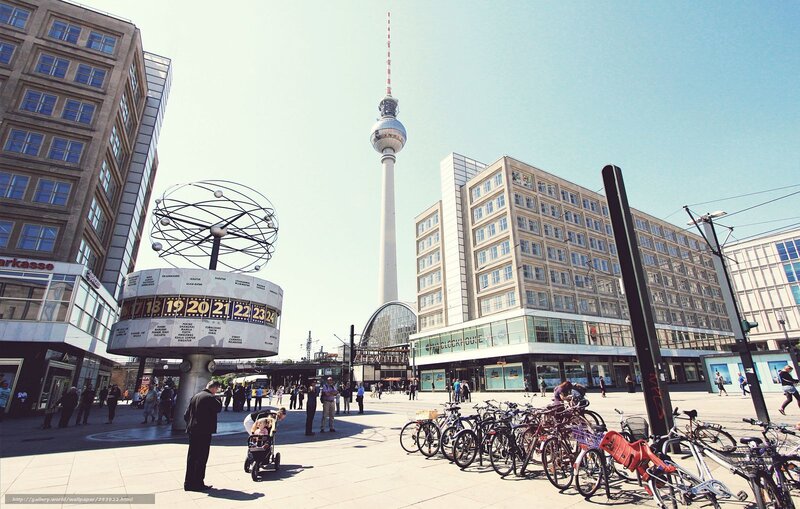 Alexanderplatz with TV Tower