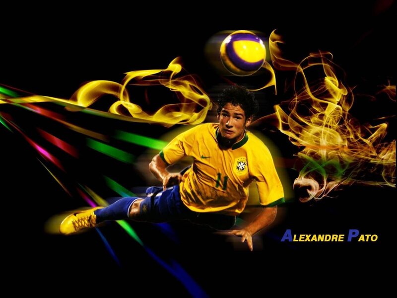 Alexandre Pato in action