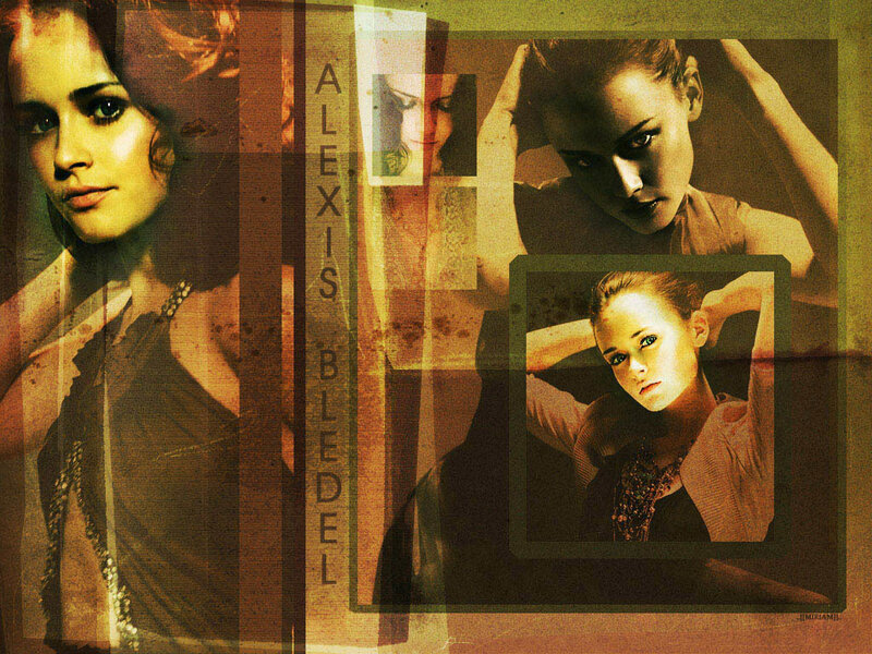 Alexis Bledel collage artwork