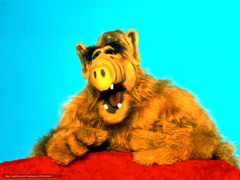 Alf the alien puppet