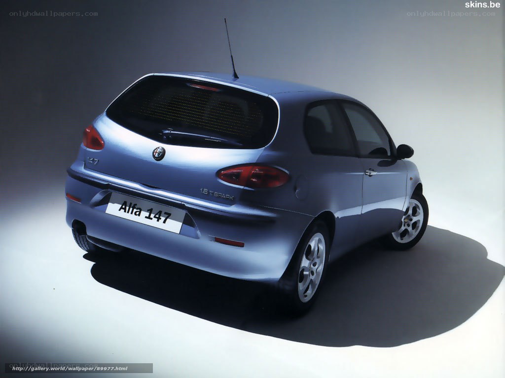 Alfa Romeo 147 rear view