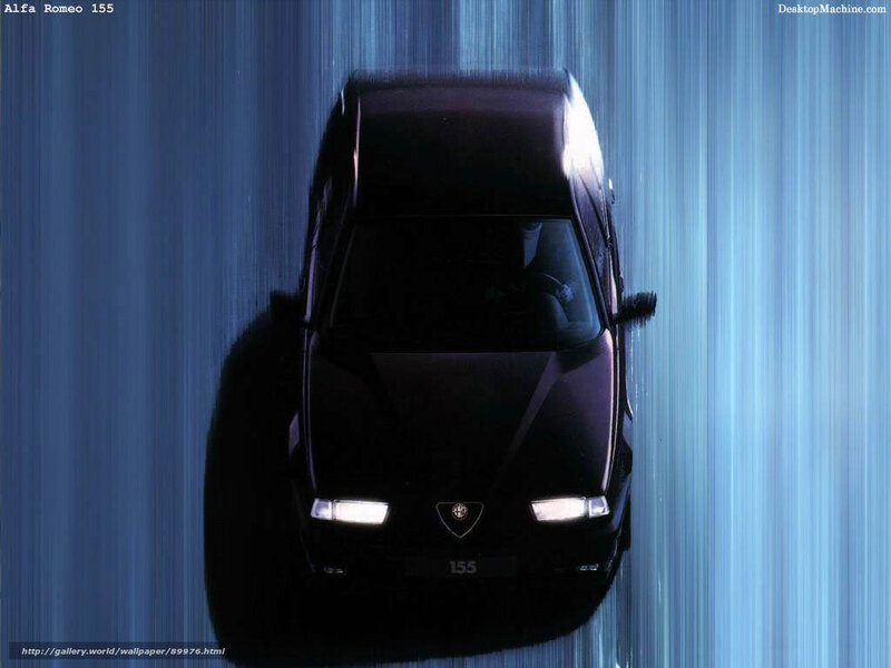 Alfa Romeo 155 in motion