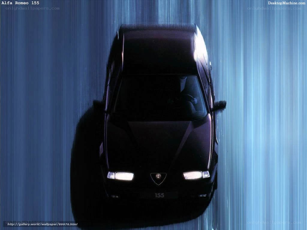 Alfa Romeo 155 in motion