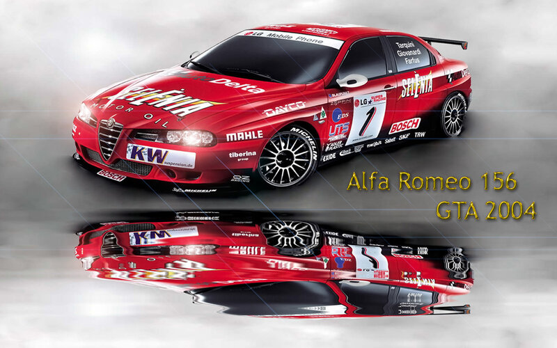Alfa Romeo 156 race car