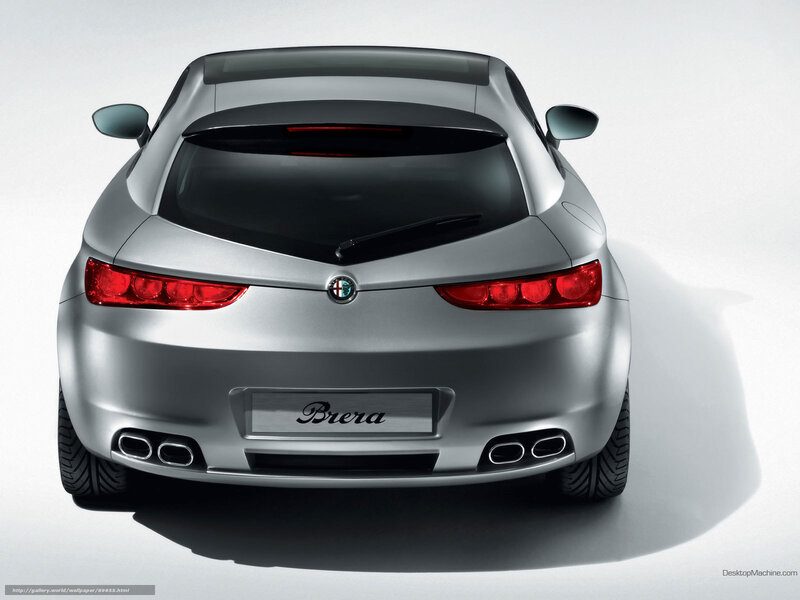 Alfa Romeo Brera rear view