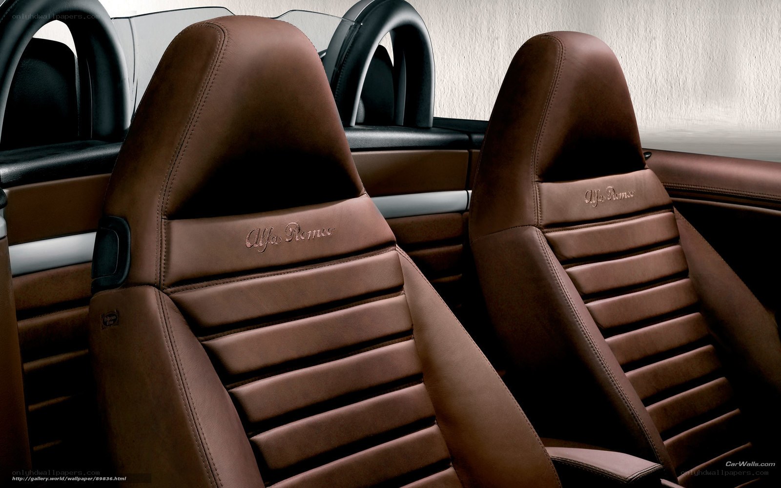 Alfa Romeo car interior seats