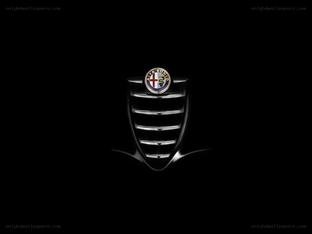 Alfa Romeo emblem on grille