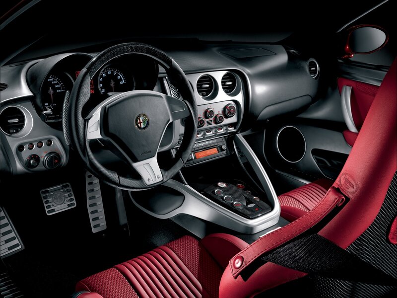 Alfa Romeo interior cockpit