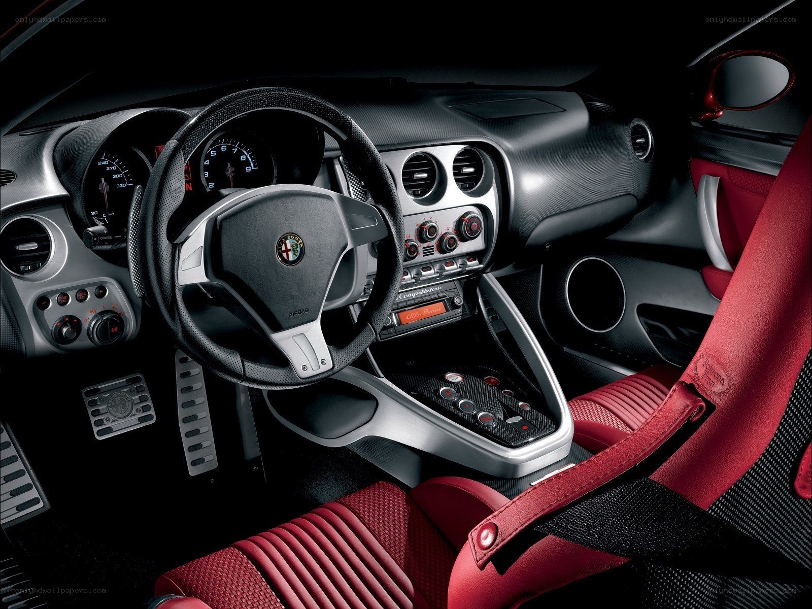 Alfa Romeo interior cockpit