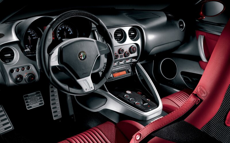 Alfa Romeo interior cockpit