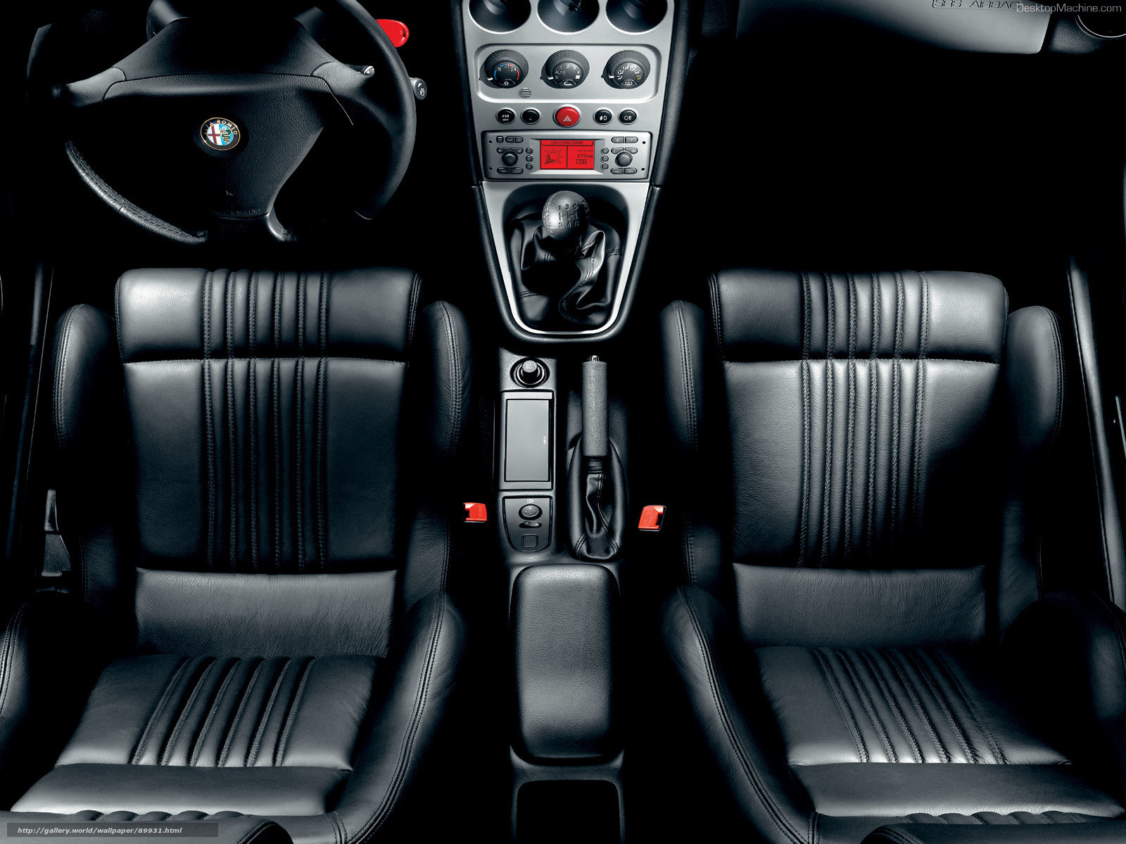 Alfa Romeo interior dashboard