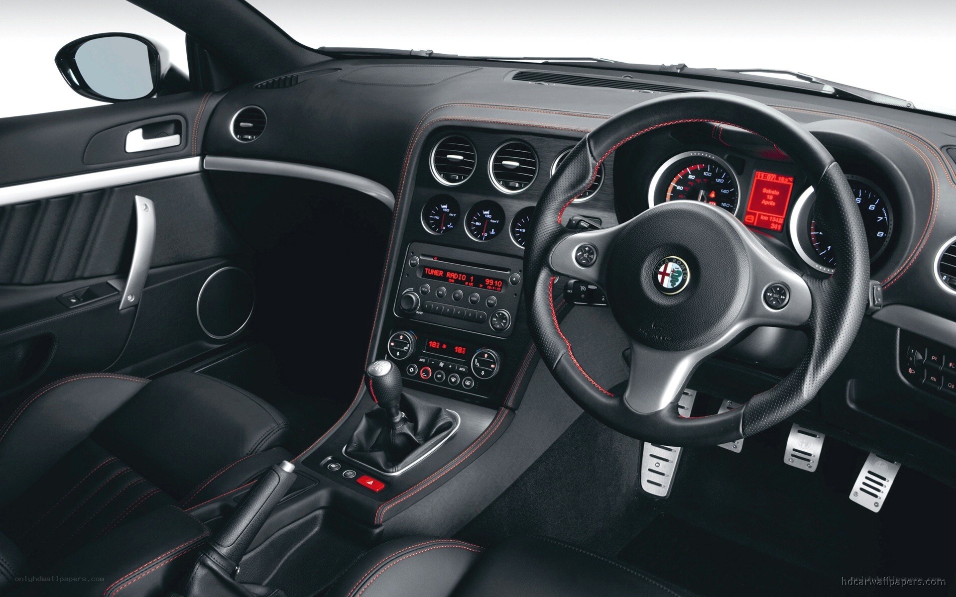 Alfa Romeo interior dashboard