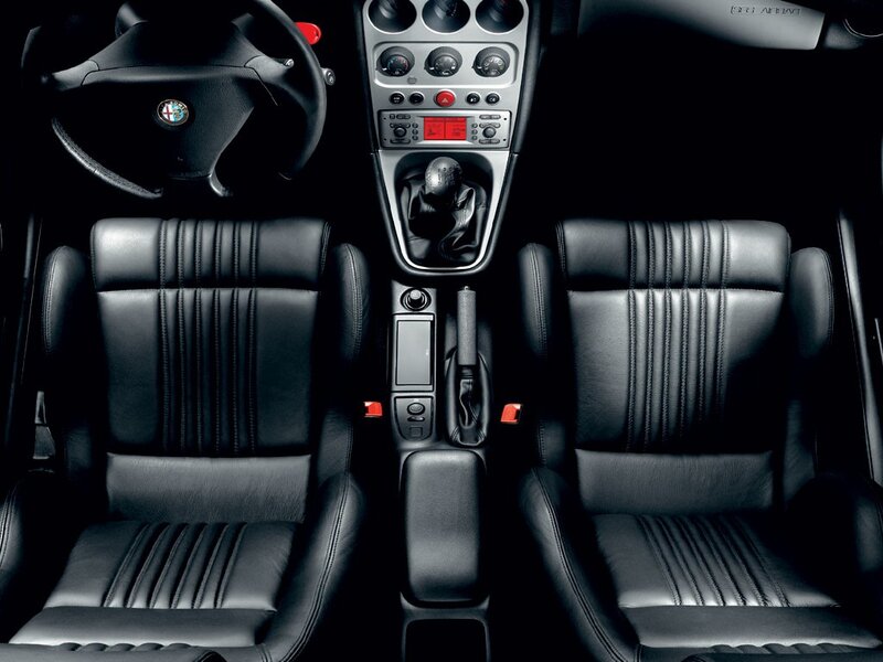 Alfa Romeo interior view