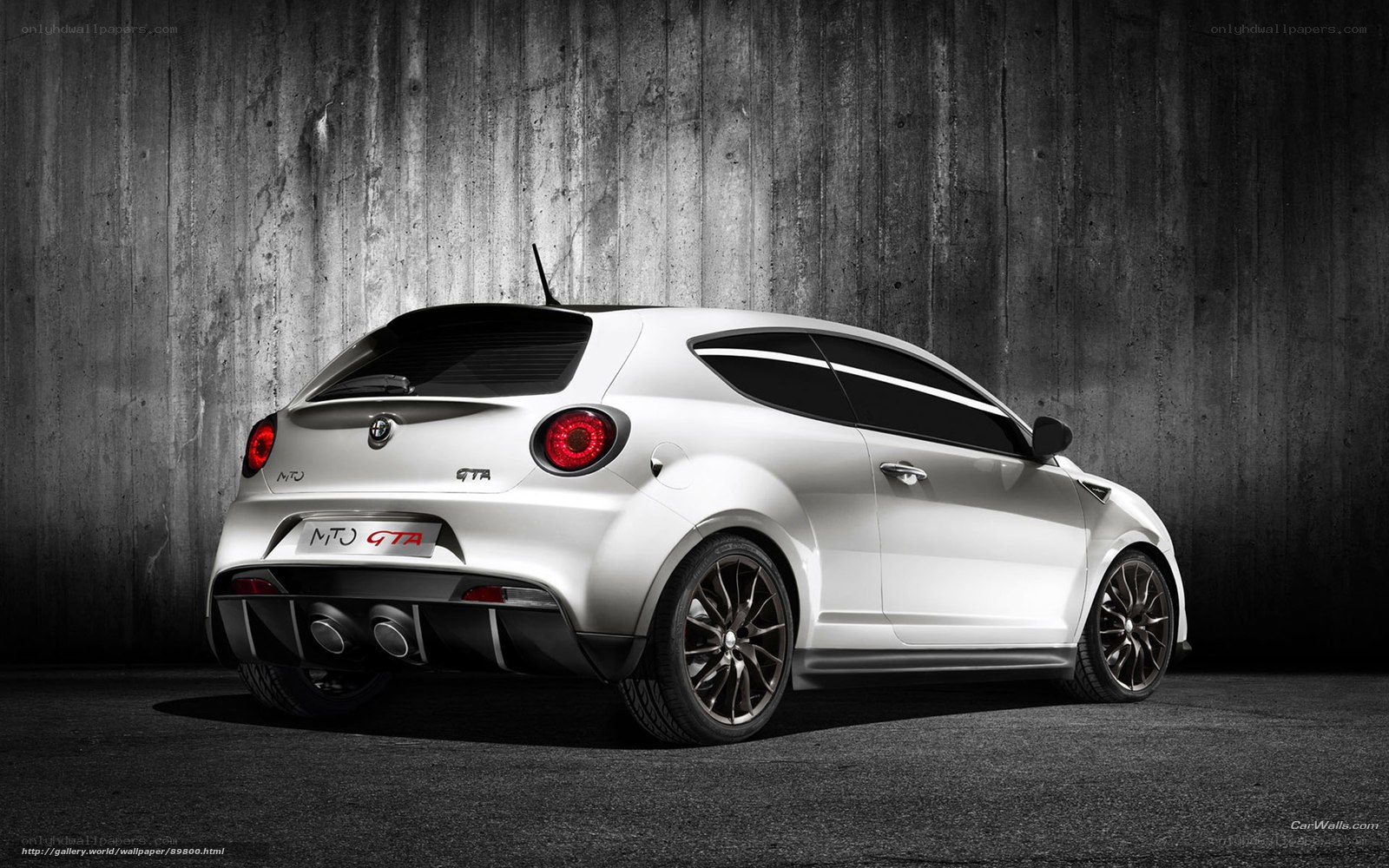 Alfa Romeo Mito GTA rear view