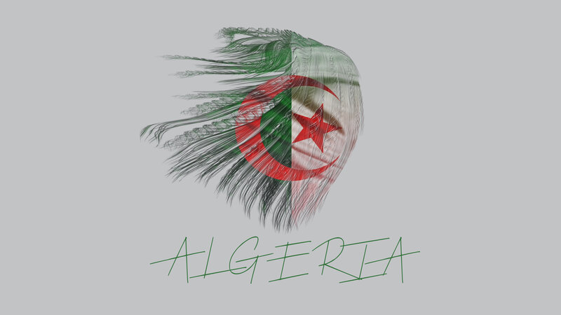 Algerian Flag Design — Green