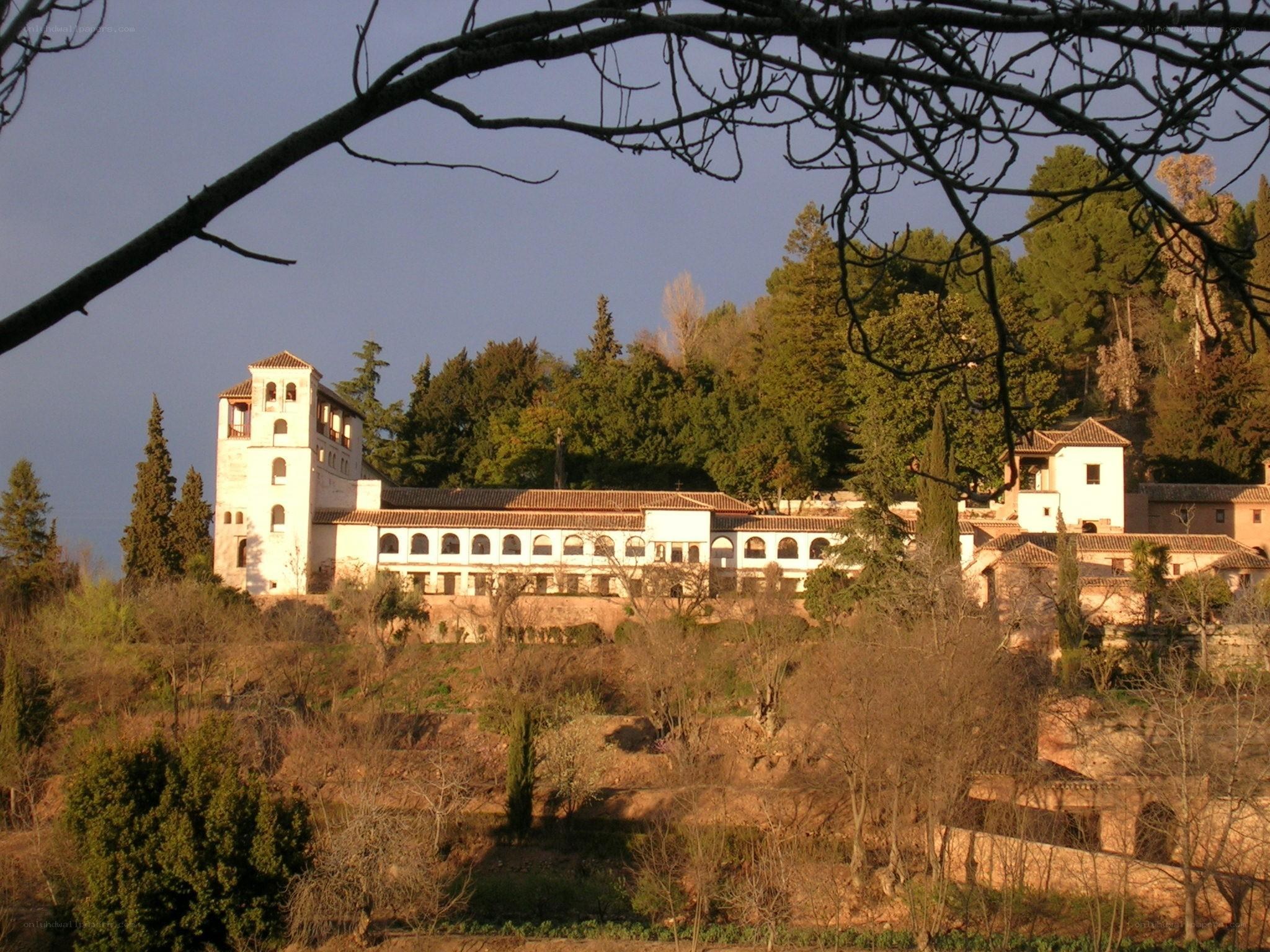 Alhambra palace in Granada
