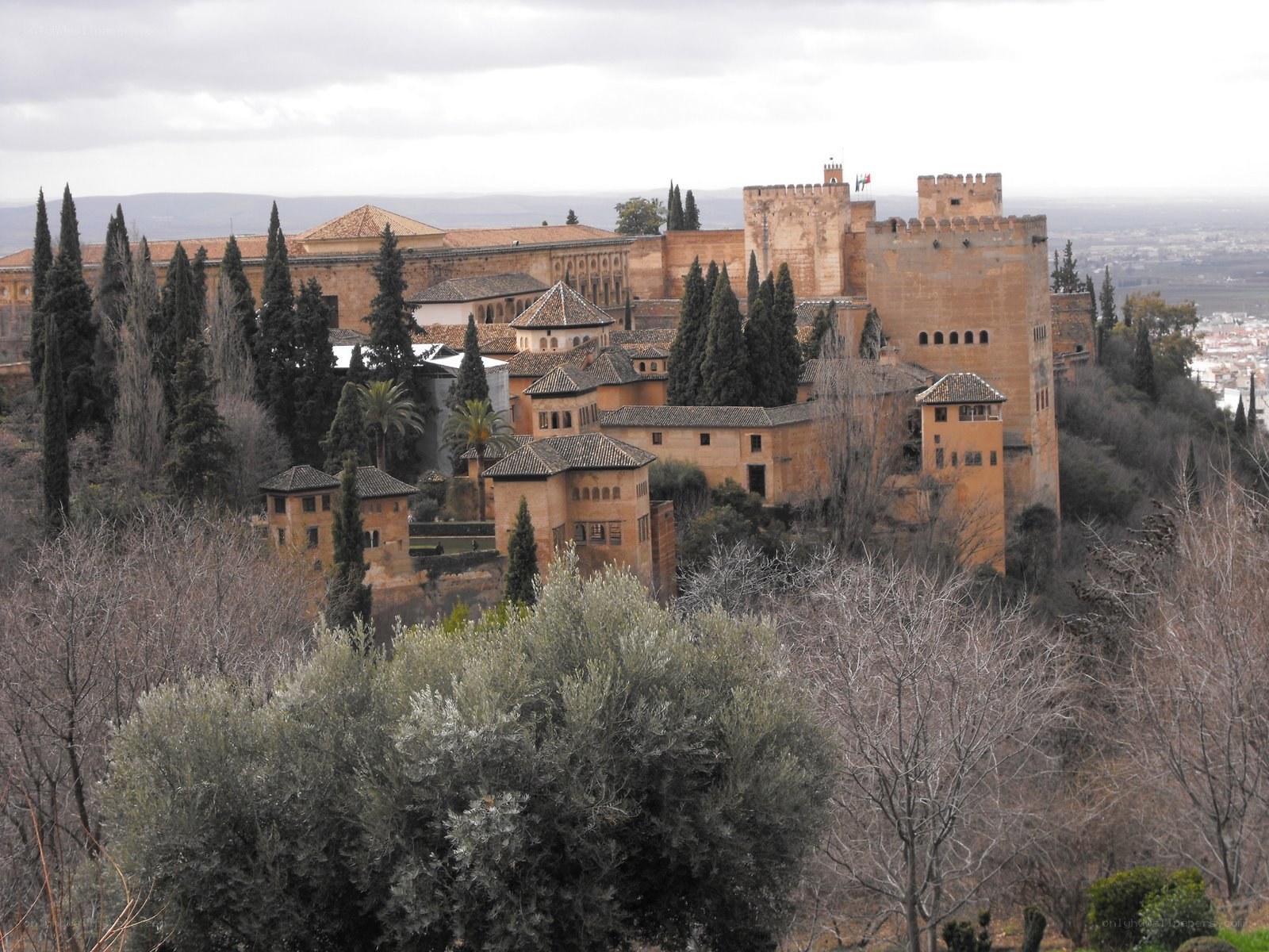 Alhambra palace in Granada