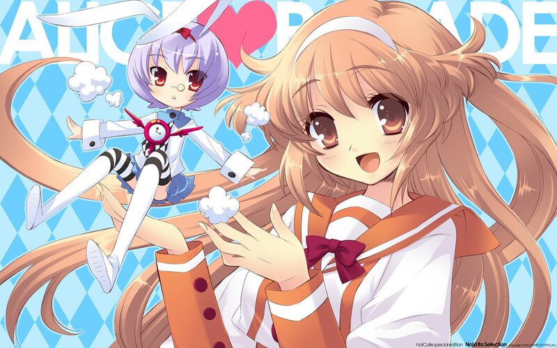Alice and a bunny girl