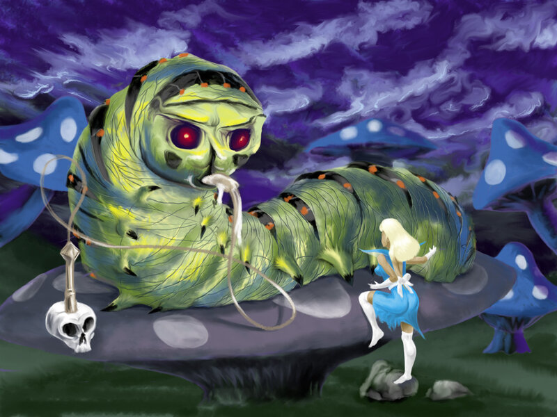 Alice and a Caterpillar