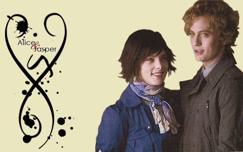 Alice and Jasper from Twilight