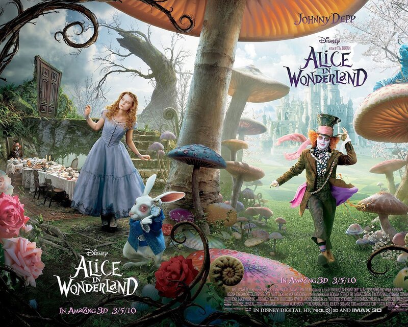 Alice and Mad Hatter — Blue, Whimsical, Afternoon