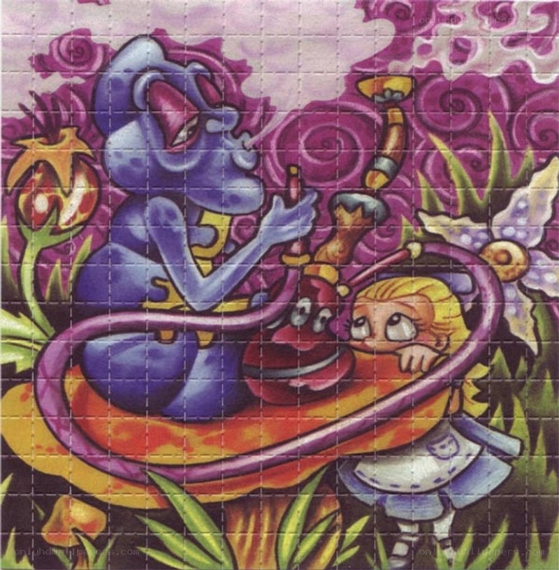 Alice and the Blue Caterpillar
