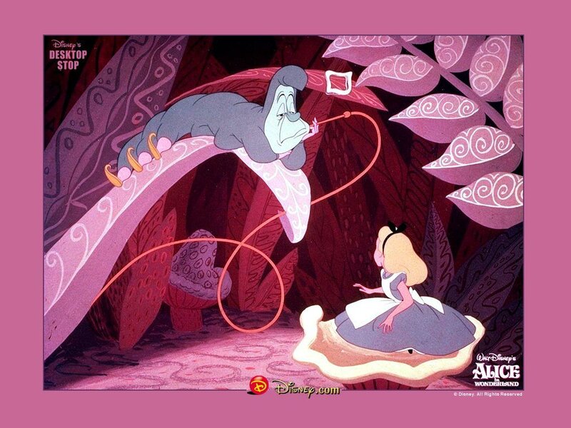 Alice and the Caterpillar