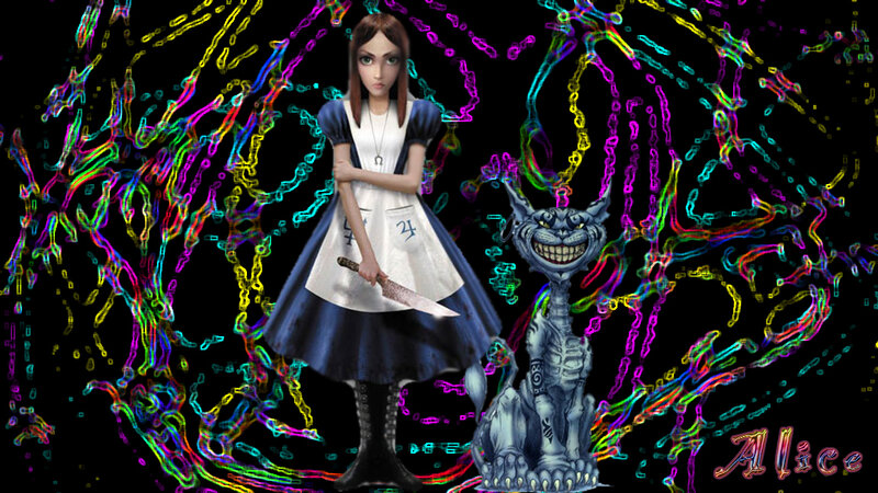 Alice and the Cheshire Cat